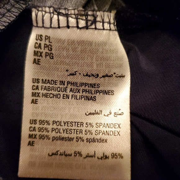 JM Collection Navy Floral Studded Tunic Top - Picture 11 of 11